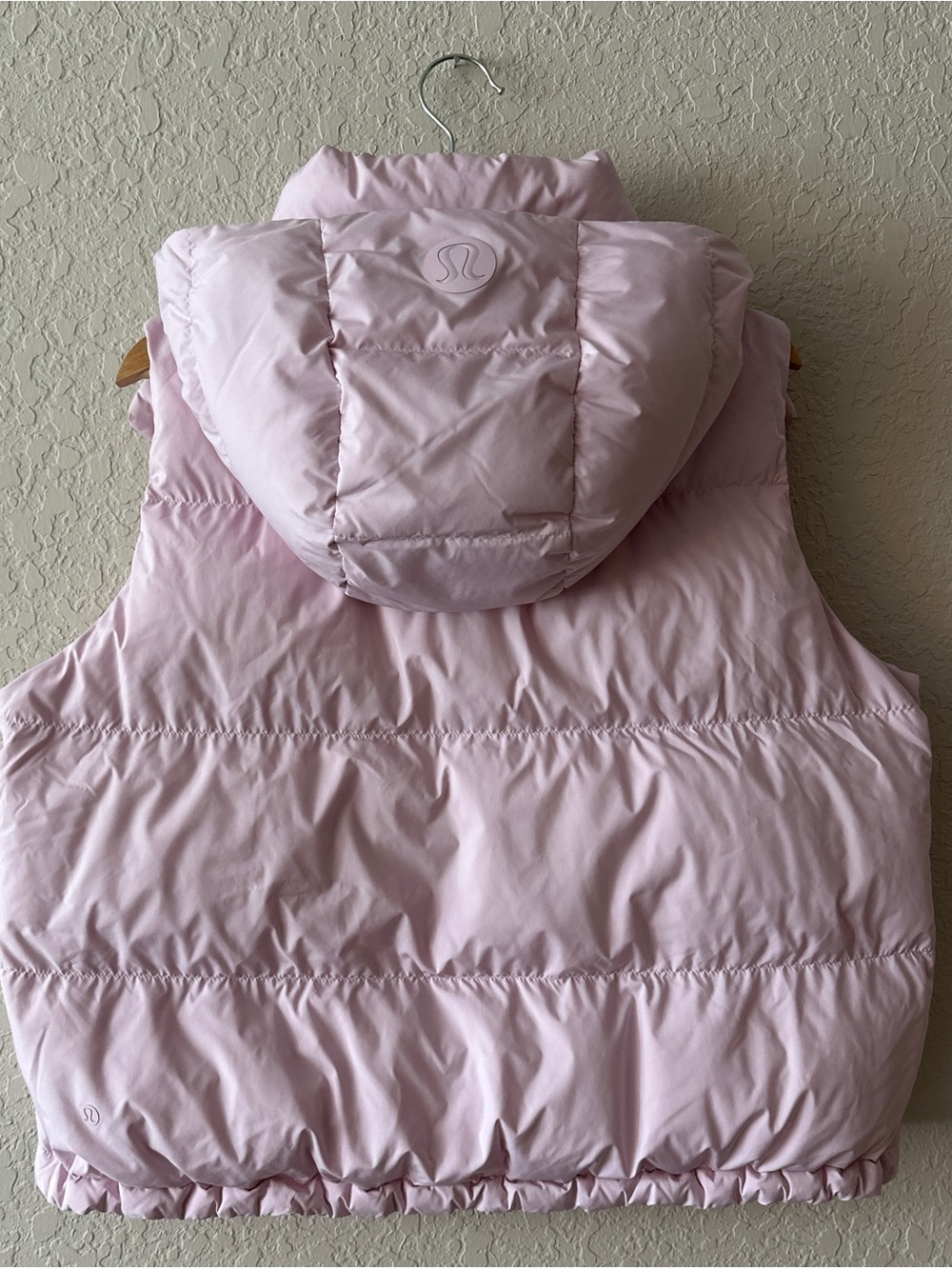 Lululemon Meadowsweet Pink Puffer Vest with Detachable Hood 10 - Picture 2 of 7